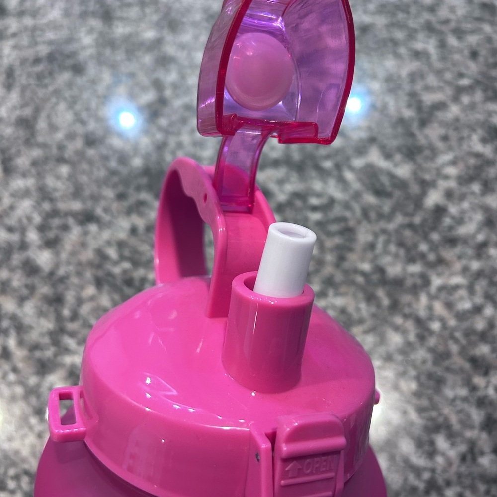 MAYIMBOTTLE • Large Pink & Aqua Bottle • - Picture 3 of 8